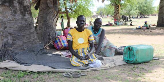 Returnees from South Sudan seeking refuge from Sudan