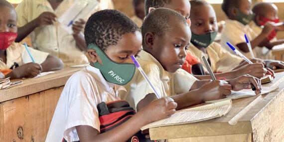 School children in Masisi. 