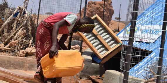 There is a critical shortage of water across Somalia. 
