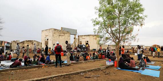 Refugees and returnees in Renk, Upper Nile State, South Sudan. 