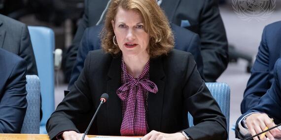 Lisa Doughten in the Security Council