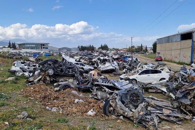 People's cars were also destroyed in the earthquakes making it difficult for them to get around.