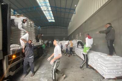 UNRWA was able to reach people in the north of Gaza with lifesaving supplies of humanitarian aid. 
