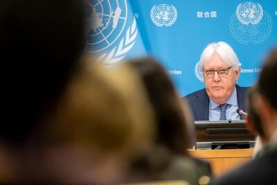 Martin Griffiths, Under-Secretary-General for Humanitarian Affairs and Emergency Relief Coordinator, holds his last press conference as Emergency Relief Coordinator at UN Headquarters. 