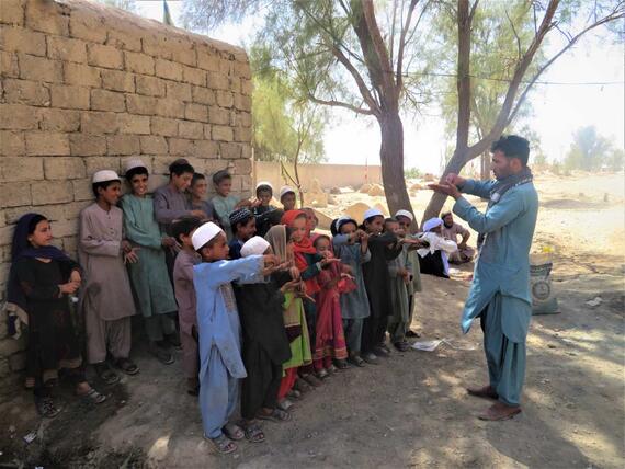 People positively impacted by a project funded by the Afghanistan Humanitarian Fund 