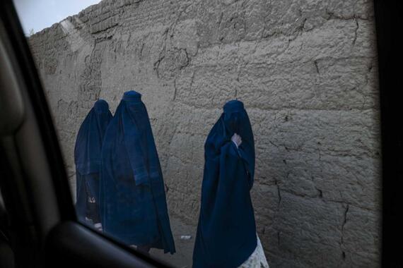 Women are required to wear the hijab in Afghanistan