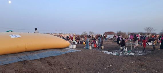 Joint efforts to assist people in Renk, Upper Nile State, South Sudan,