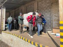 The UN and humanitarian partners delivered eight trucks of relief items including food to Sievierodonetsk on 5 April.