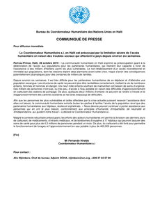 Preview of Communique de presse HC 20191028_final.pdf
