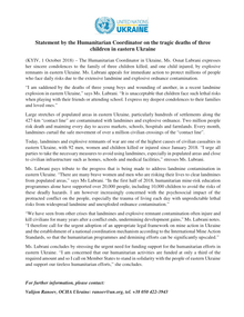 Preview of HC Osnat Lubrani - Statement on Landmine incident in east Ukraine - ENG.PDF