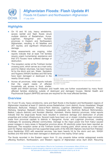 Preview of Afghanistan Floods_ER and NER_Flash Update #1_17Jul2024.v2.pdf