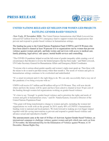 Preview of UN RELEASES $25 MILLION FOR WOMEN-LED PROJECTS BATTLING GENDER-BASED VIOLENCE.pdf