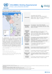 Preview of Briefing Humanitario Chocó Julio a Diciembre 2023F.pdf