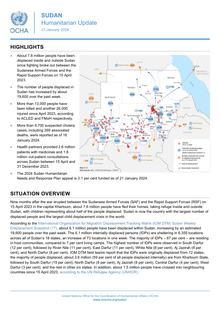 Sudan Humanitarian Update 21 January 2024 EN AR OCHA   0e9f89e8 Ffa9 4f94 9934 899212bec7a4 