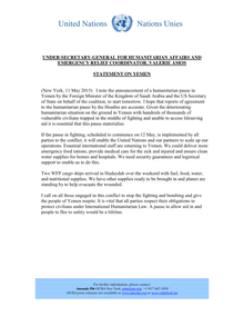 Preview of USG Valerie Amos Statement on Yemen 11 May 2015.pdf