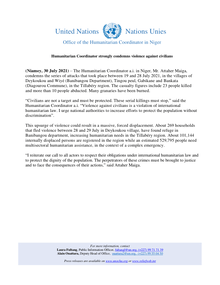 Preview of Humanitarian Coordinator a.i. in Niger strongly condems violence against civilians.pdf