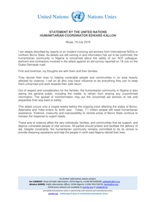 Preview of PRESS STATEMENT - United Nations Humanitarian Coordinator for Nigeria - Damasak incident - 19072019.pdf