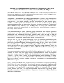 Preview of Statement by Acting Humanitarian Coordinator on the operational constraints Tigray.pdf