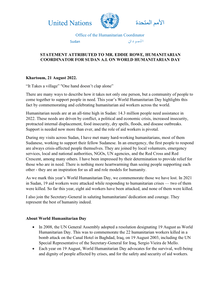 Preview of Sudan_HC Statement on World Humanitarian Day 2022 (EN).pdf