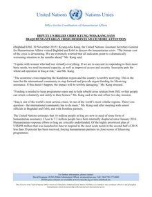 Preview of OCHA Press Release on ASG Kang visit to Iraq - 30 Nov 2015.pdf