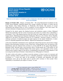 Preview of Press Release_Humanitarian Coordinator condemns relapse of violence in Kaga Bandoro.pdf