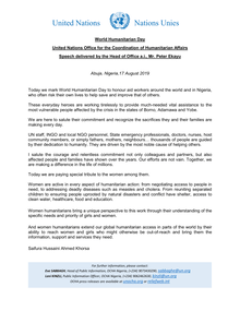 Preview of Speech - World Humanitarian Day - UN OCHA 17082019.pdf