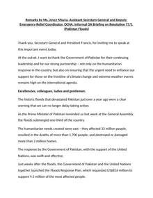 Preview of 20230924 Draft Remarks for ASG Msuya at Pakistan Floods Briefing_003 (1).pdf