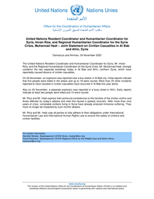 Preview of 24 November Joint Statement on Civilian Casualties Northern Syria.pdf