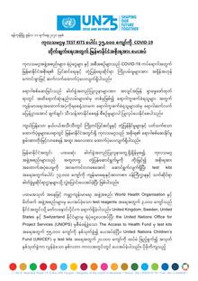 Preview of United Nations Support to GoM - Test Kits - Myanmar.pdf