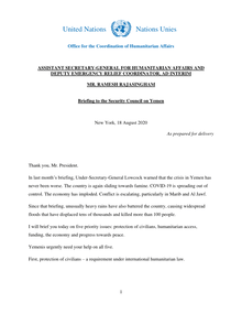 Preview of 20200818 Statement to Security Council on Yemen_Final.pdf