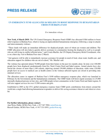 Preview of Press release - CERF_Burkina Faso_ 04032019.pdf