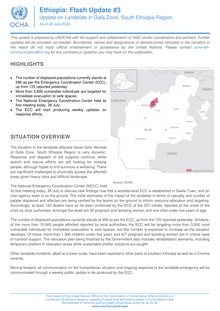 Preview of Ethiopia - Flash Update #3 - Update on Landslide in Gofa Zone, South Ethiopia Region (as of 26 July 2024).pdf