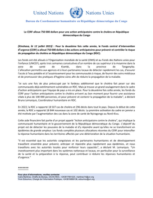 Preview of Le CERF alloue 750 000 dollars pour une action anticipatoire contre le choléra en République démocratique du Congo.pdf