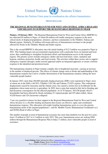 Preview of Press release_Regional Humanitarian Fund_Niger_02022023.pdf