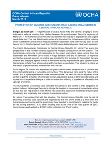 Preview of OCHA_CAR_Press_Release_Protection_of_civilians_and_humanitarian_access_30032017_EN.pdf