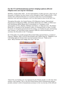 Preview of Press release_For the UN and humanitarian partners helping typhoon-affected Filipinos does not stop for Christmas_final.pdf