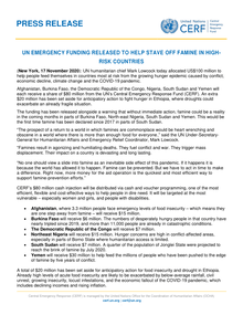 Preview of FUNDING RELEASED TO HELP STAVE OFF FAMINE IN HIGH-RISK COUNTRIES  .pdf