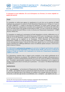 Preview of [FHRAOC] Annexe 6.a. Formulaire de rapportage sur les actes présumés frauduleux des partenaires.pdf