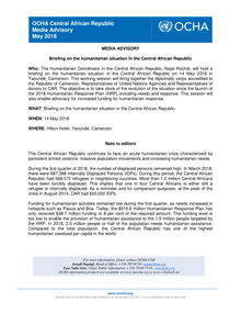 Preview of Media Advisory - Briefing on the humanitarian situation in CAR.pdf