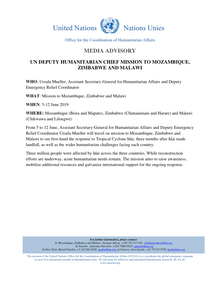 Preview of MEDIA ADVISORY _UN DEPUTY HUMANITARIAN CHIEF MISSION TO MOZAMBIQUE, ZIMBABWE AND MALAWI.pdf