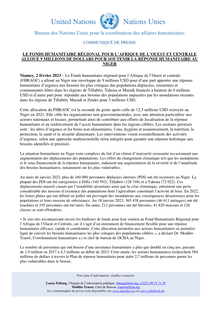 Preview of Communique de presse_Fonds Humanitaire du Niger_02032023_.pdf