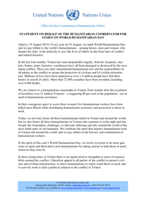 Preview of Humanitarian Coordinator for Yemen statement WHD_19 August.pdf