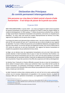 Preview of Statement by Principals of the IASC, One in five people in the Central Sahel needs humanitarian aid_Now is the time to turn words into action, 12 January (French).pdf