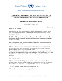 Preview of USG Lowcock Statement to SC on Syria.pdf
