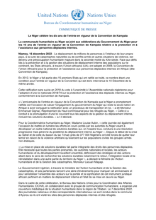 Preview of Niger_Communiqué de presse sur l'entrée en vigeur de la Convention de Kampala-16122022.pdf