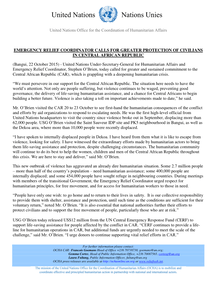 Preview of USG Stephen O'Brien CAR Press Release 22Oct15.pdf