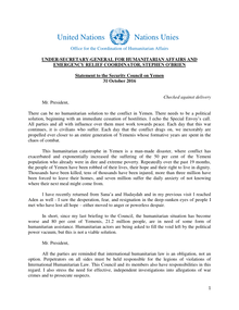 Preview of ERC_USG Stephen O'Brien Security Council Statement on Yemen 31Oct16 CAD.pdf