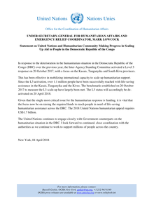 Preview of ERC_USG Mark Lowcock Statement on the Democratic Republic of the Congo - 04 April 2018 - FINAL.pdf