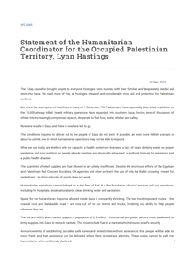Preview of Statement of the Humanitarian Coordinat...fairs - occupied Palestinian territory.pdf
