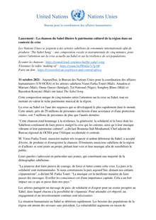 Preview of Sahel Song Communiqué de presse  11 october FR.pdf